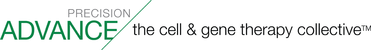 Precision ADVANCE the cell and gene therapy collective logo